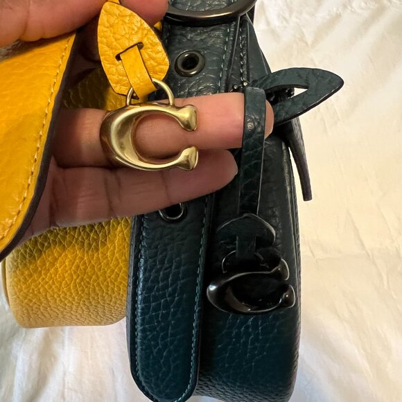 EUC Coach Luna Shoulder Bag with Dust Bag - Forest - Picture 5 of 5